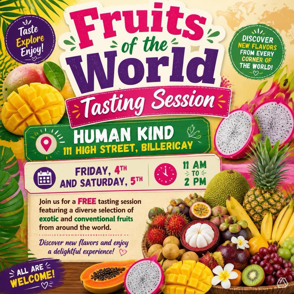Fruits of the world September 4th