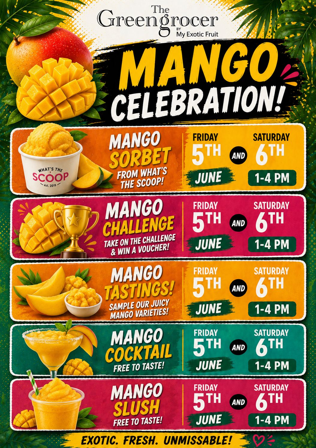 Mango event June 5th